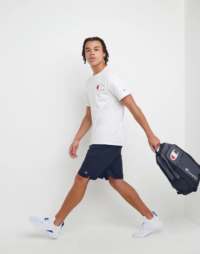 Sport Shorts Moisture Wicking 10034 Navy Men Champion Shorts