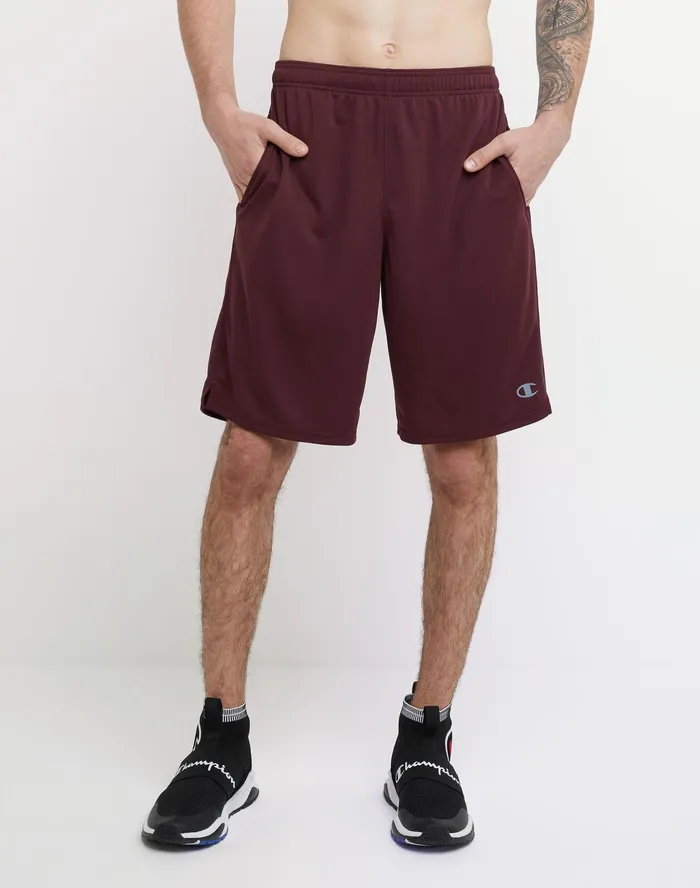 Sport Shorts Moisture Wicking 10034 Team Maroon Men Champion Shorts