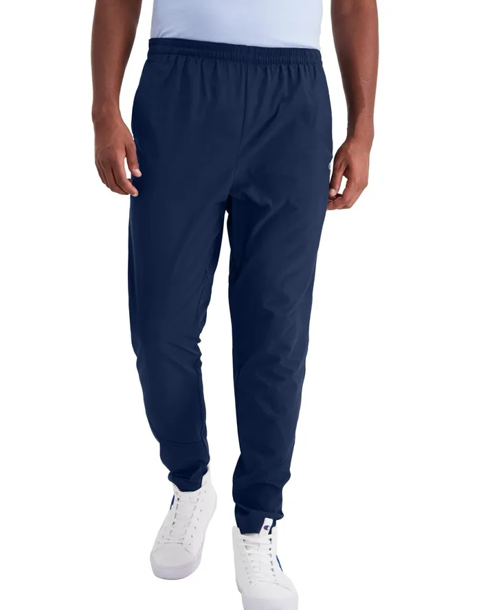 Sport Sweatpants C Logo 305034 Athletic Navy Men Champion Pants and Joggers
