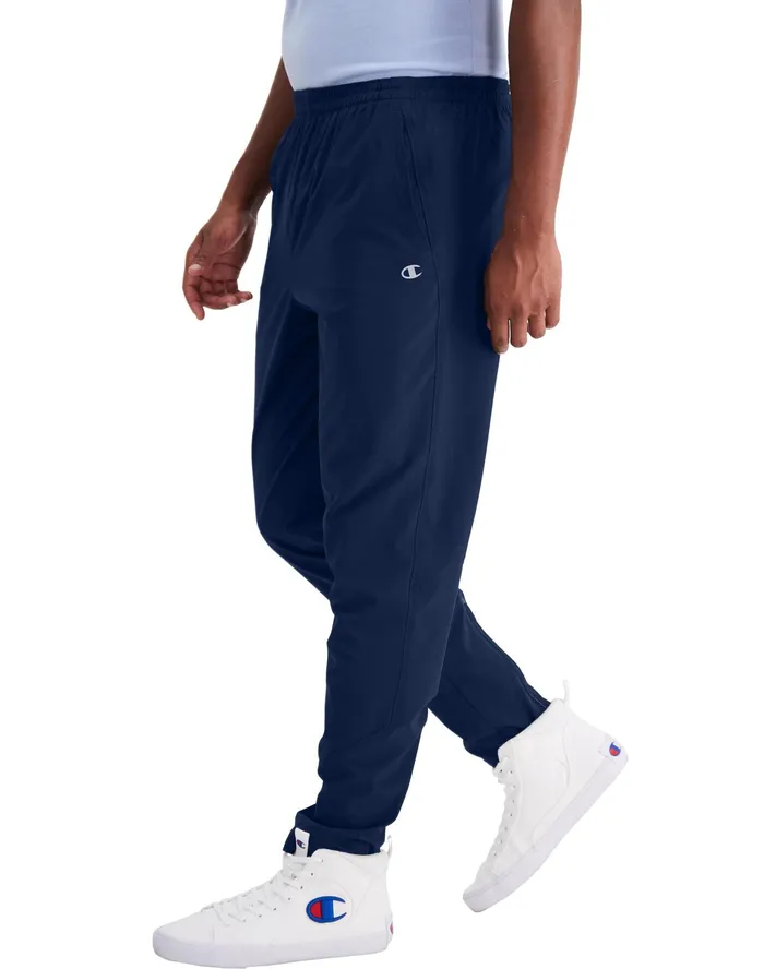 Sport Sweatpants C Logo 305034 Athletic Navy Men Champion Pants and Joggers