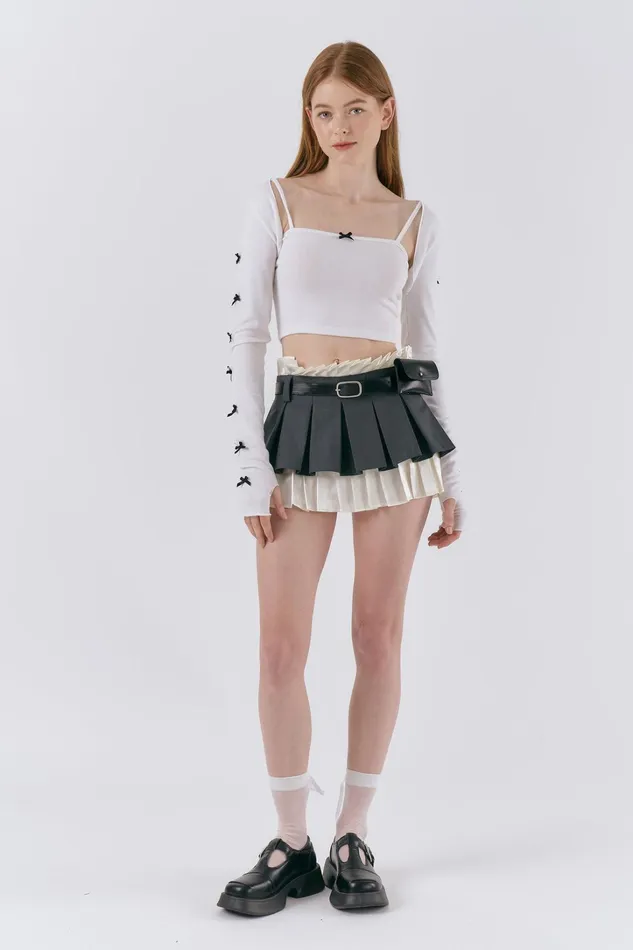Storets Adellia Top and Cardi Set Women Tops Storets Adellia Top and Cardi Set Women Tops