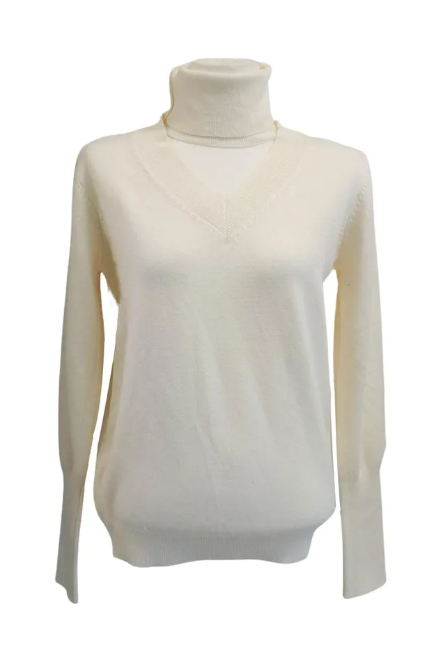 Storets Ali Choker Vneck Knit Top Women Sweaters and Knitwears