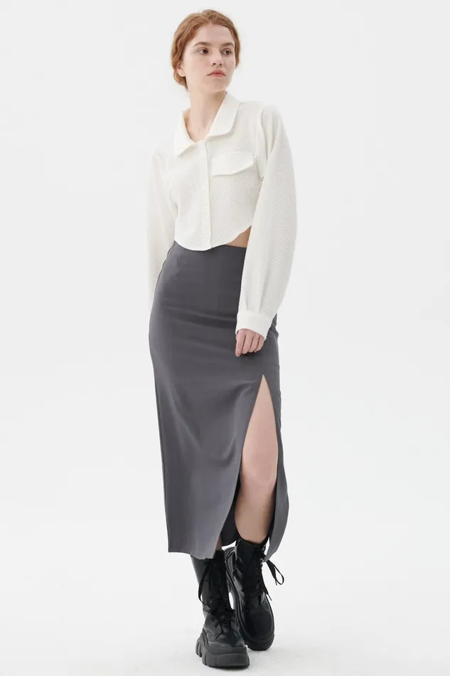 Storets Anna Cropped Shirt Women Shirts and Blouses