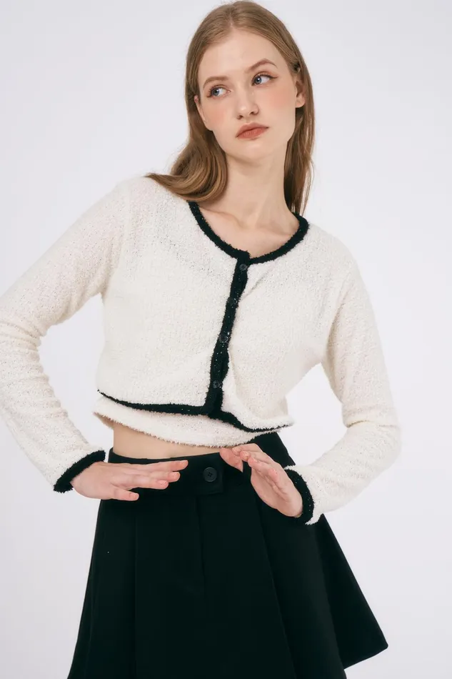 Storets Bella Top and Cardi Set Women Sweaters and Knitwears