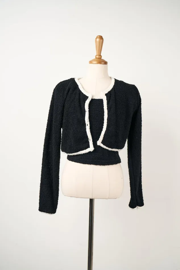 Storets Bella Top and Cardi Set Women Sweaters and Knitwears