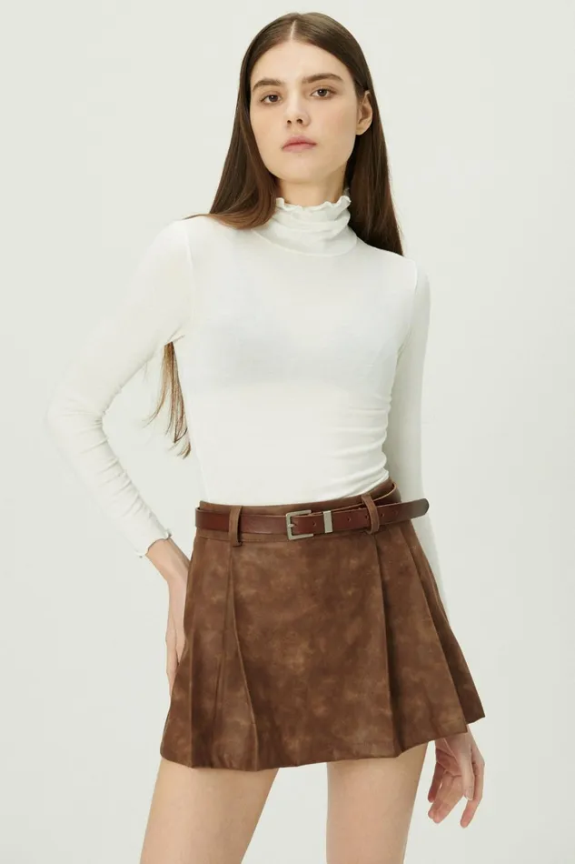 Storets Catalina Lettuce Hem Slim Fit Top Women Tops