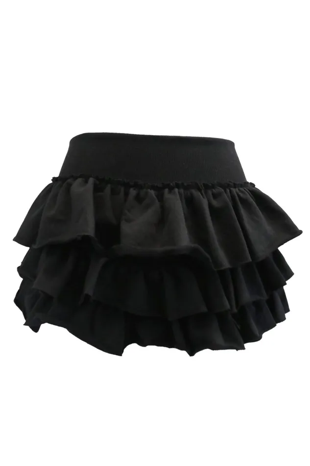 Storets Claire Tiered Skort Women Skirts Storets Claire Tiered Skort Women Skirts