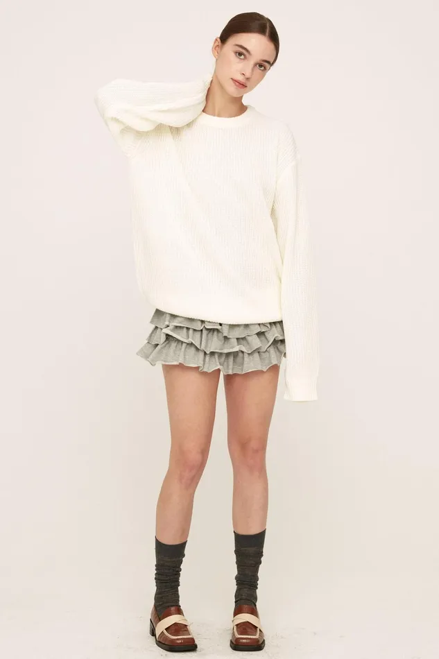 Storets Claire Tiered Skort Women Skirts Storets Claire Tiered Skort Women Skirts