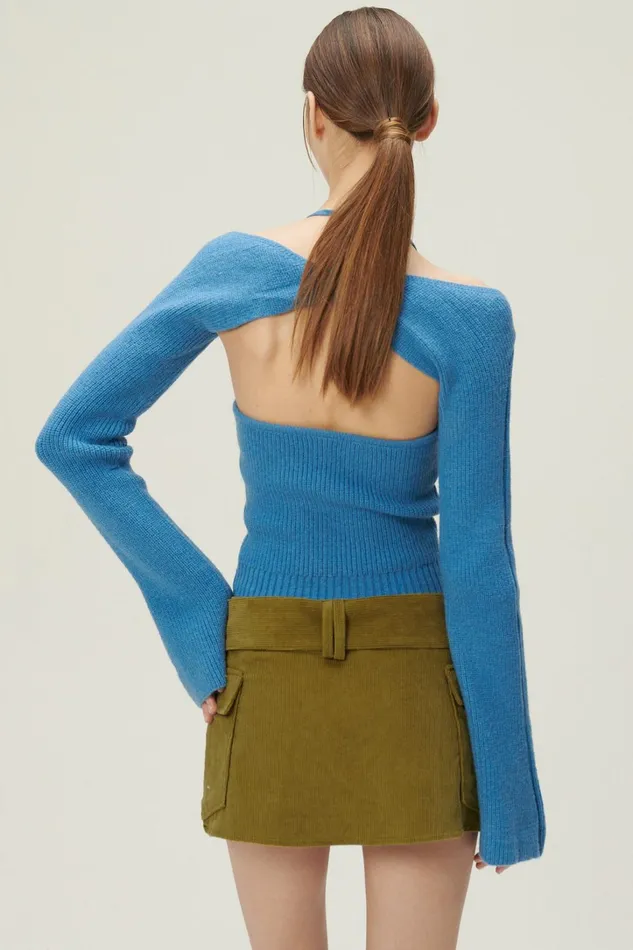 Storets Dasha Halter Top And Bolero Set Women Sweaters and Knitwears