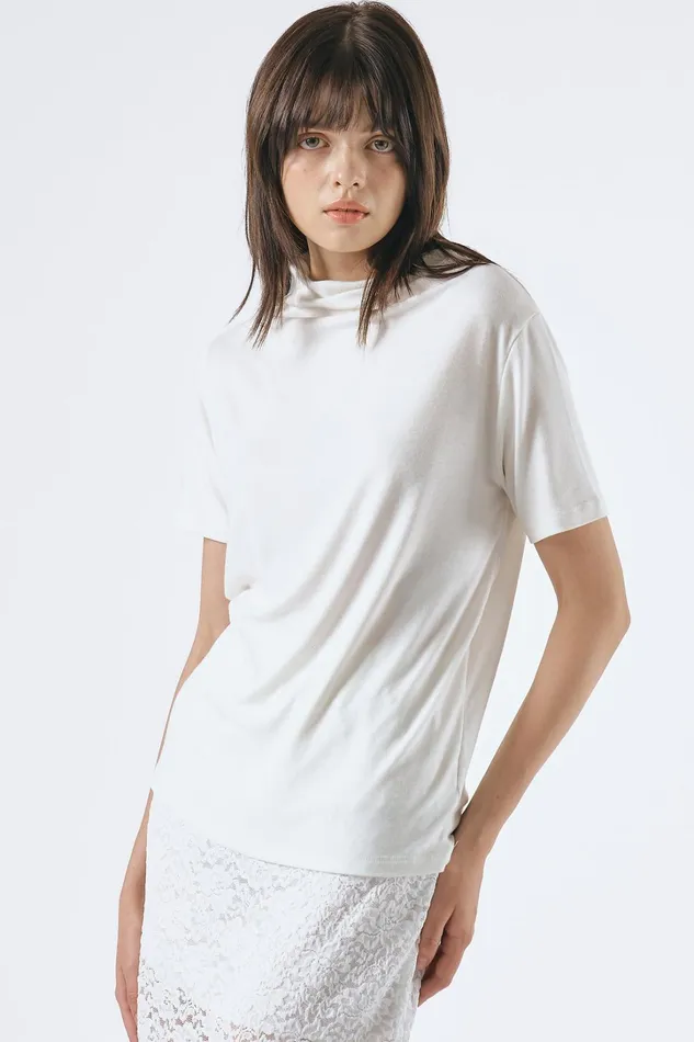 Storets Ella Turtleneck Top Women Tops Storets Ella Turtleneck Top Women Tops