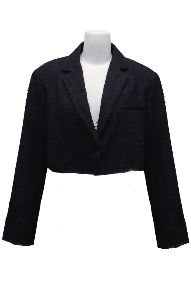 Storets Ella Tweed Cropped Jacket Women Jackets and Coats