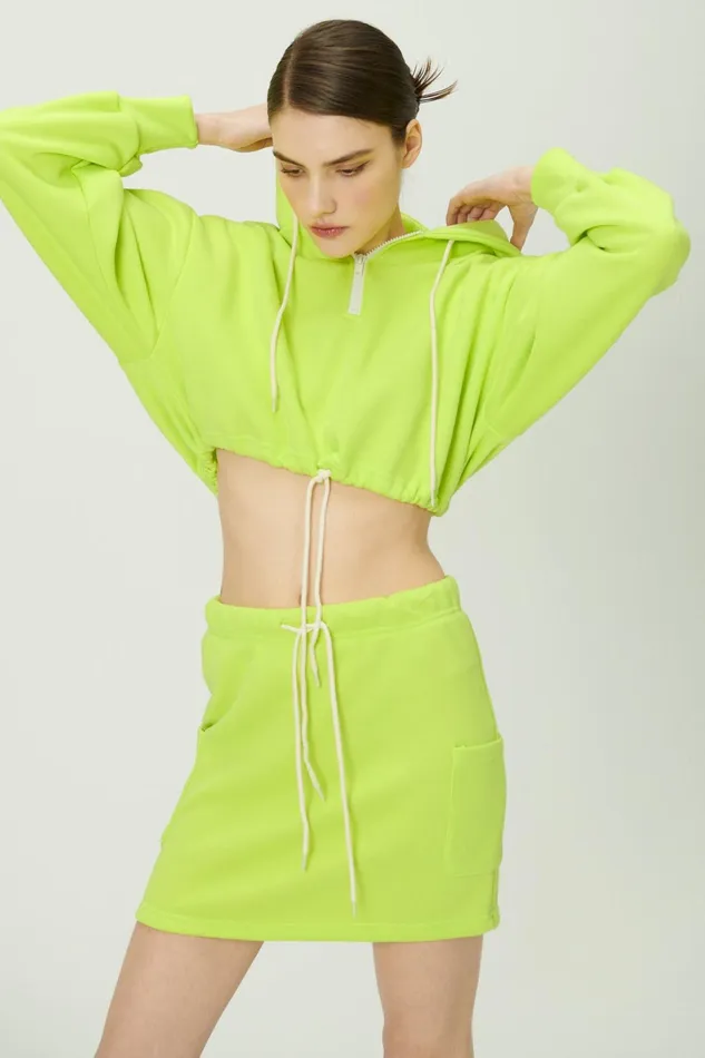Storets Erica Mini Track Skirt Women Skirts