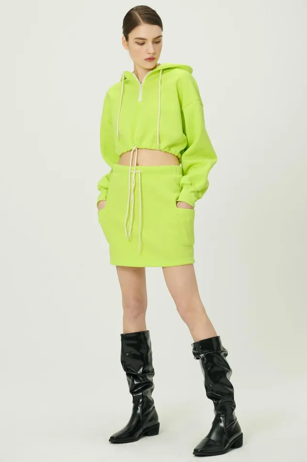 Storets Erica Mini Track Skirt Women Skirts