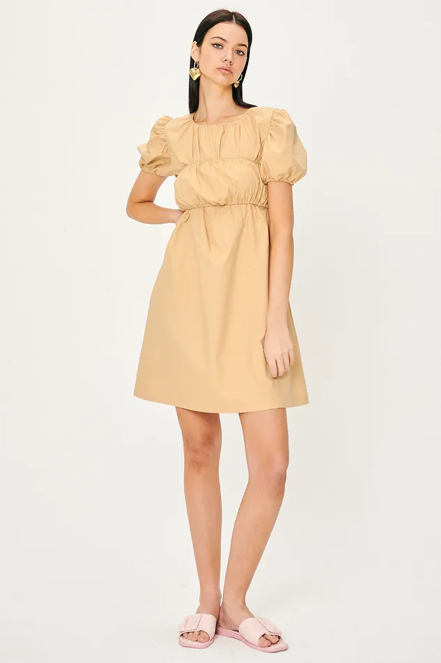 Storets Eva Babydoll Dress With Top Set Women Mini Dresses
