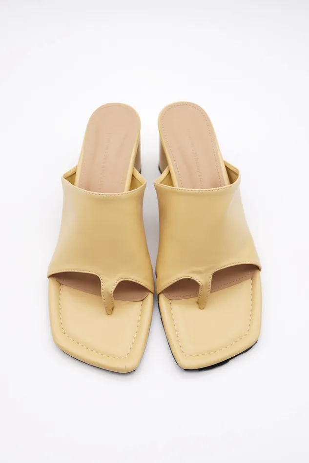 Storets Fio Open Toe High Heel Slippers Women Shoes