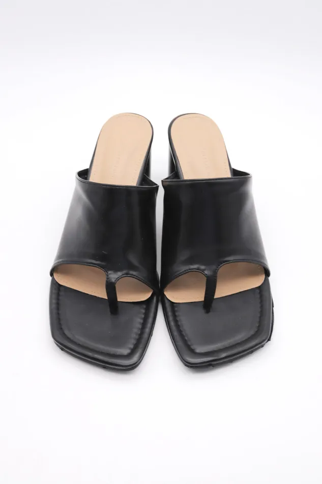 Storets Fio Open Toe High Heel Slippers Women Shoes