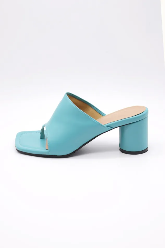 Storets Fio Open Toe High Heel Slippers Women Shoes