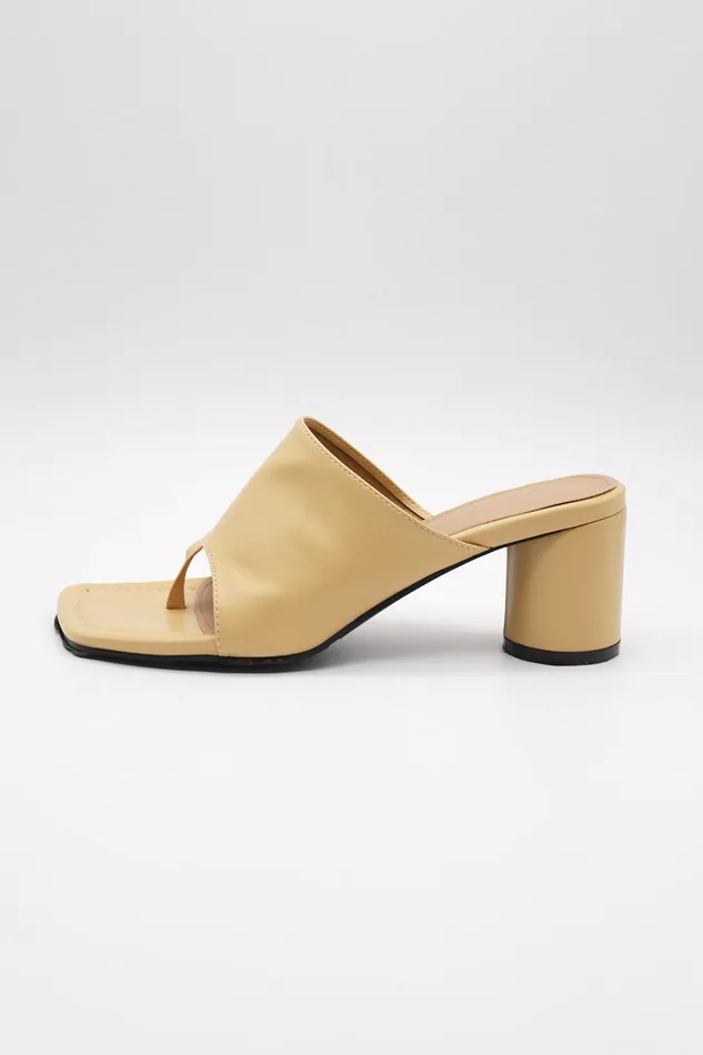 Storets Fio Open Toe High Heel Slippers Women Shoes