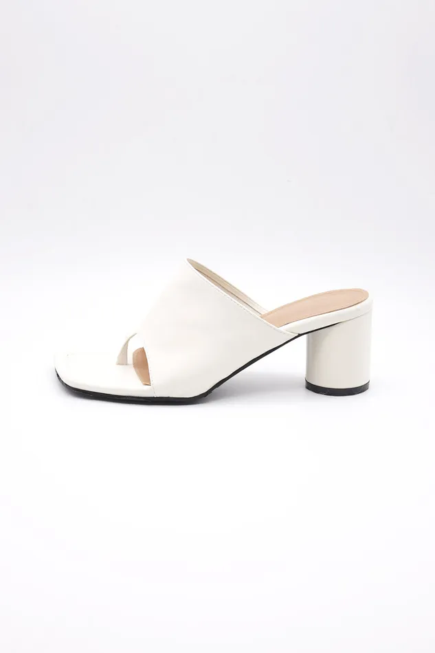 Storets Fio Open Toe High Heel Slippers Women Shoes