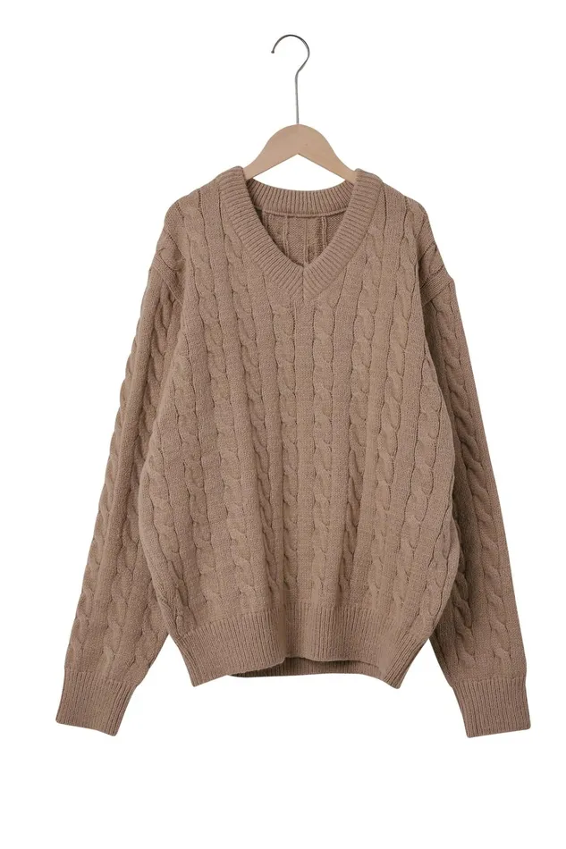Storets Gemma Cable Knitted Top SUSTAINABLE Women Sweaters and Knitwears Storets Gemma Cable Knitted Top SUSTAINABLE Women Sweaters and Knitwears