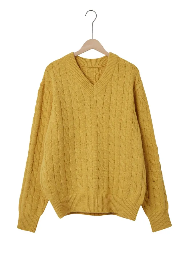 Storets Gemma Cable Knitted Top SUSTAINABLE Women Sweaters and Knitwears Storets Gemma Cable Knitted Top SUSTAINABLE Women Sweaters and Knitwears