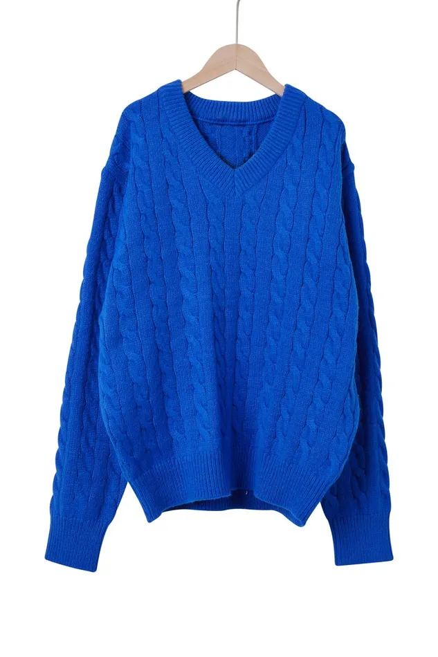 Storets Gemma Cable Knitted Top SUSTAINABLE Women Sweaters and Knitwears Storets Gemma Cable Knitted Top SUSTAINABLE Women Sweaters and Knitwears