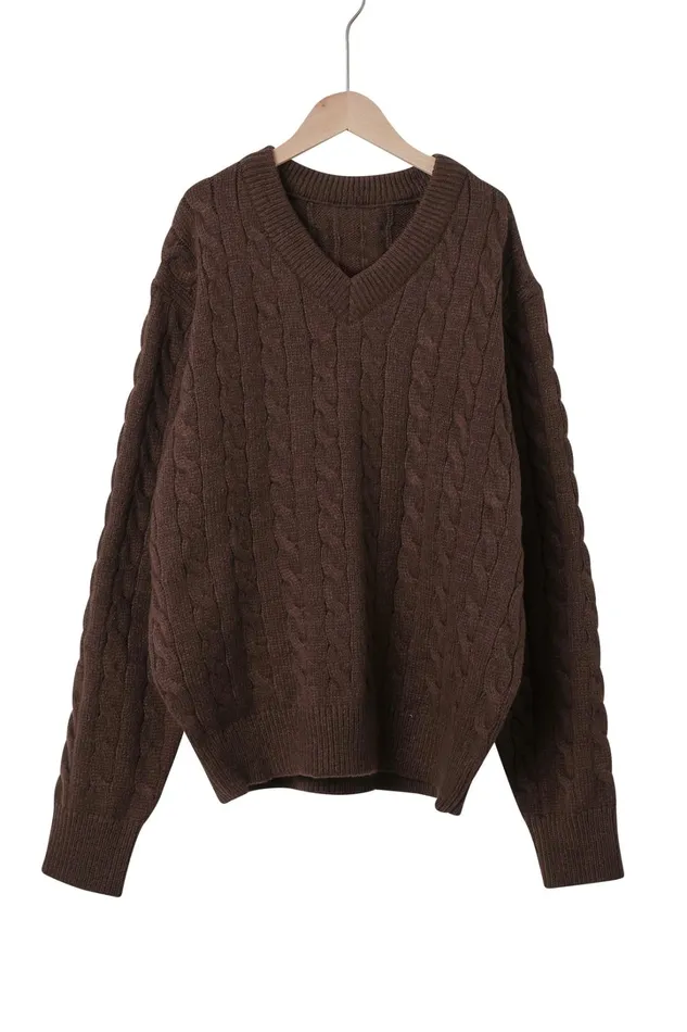 Storets Gemma Cable Knitted Top SUSTAINABLE Women Sweaters and Knitwears Storets Gemma Cable Knitted Top SUSTAINABLE Women Sweaters and Knitwears