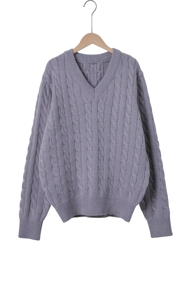 Storets Gemma Cable Knitted Top SUSTAINABLE Women Sweaters and Knitwears Storets Gemma Cable Knitted Top SUSTAINABLE Women Sweaters and Knitwears