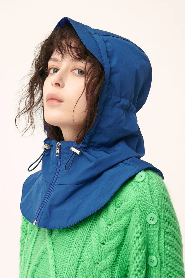 Storets Hooded Puffer Neckwarmer Women HairandHats
