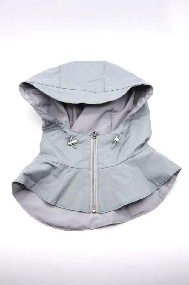 Storets Hooded Puffer Neckwarmer Women HairandHats Storets Hooded Puffer Neckwarmer Women HairandHats