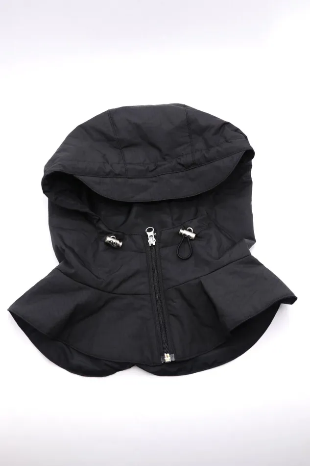 Storets Hooded Puffer Neckwarmer Women HairandHats Storets Hooded Puffer Neckwarmer Women HairandHats