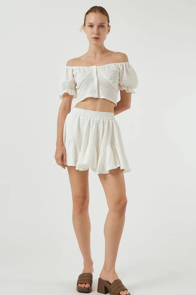 Storets Ivy Pointelle Top Women Tops Storets Ivy Pointelle Top Women Tops