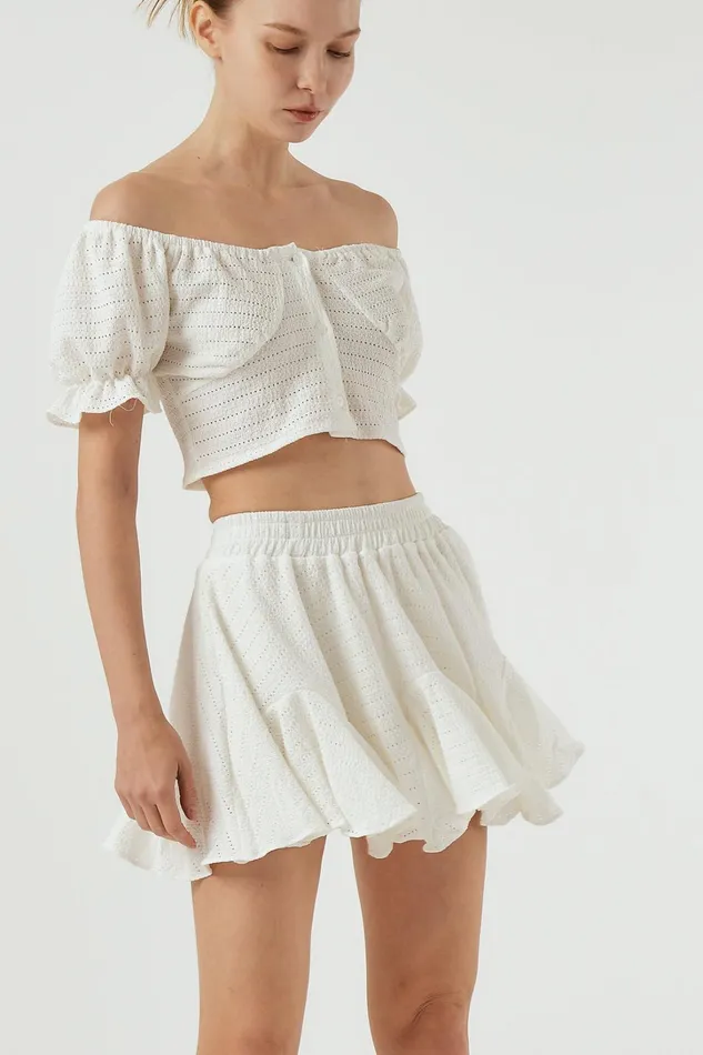Storets Ivy Pointelle Top Women Tops Storets Ivy Pointelle Top Women Tops