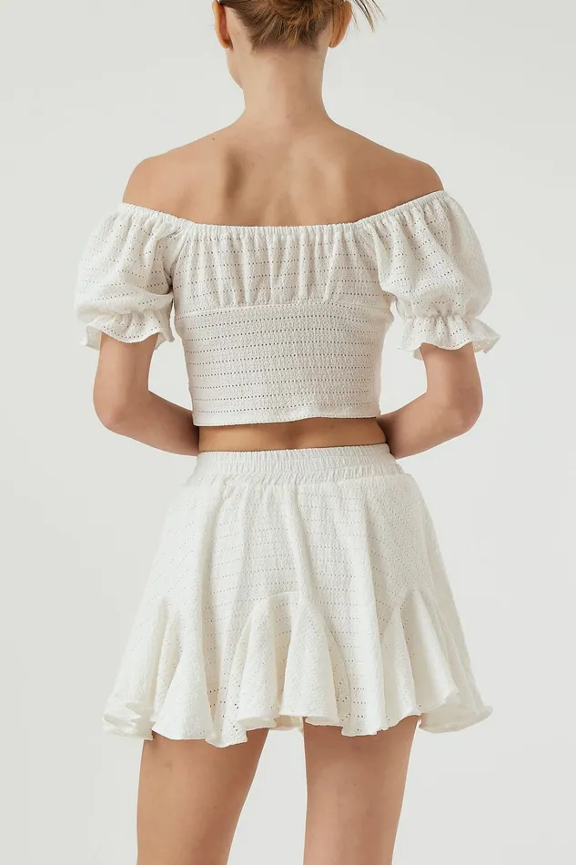 Storets Ivy Pointelle Top Women Tops Storets Ivy Pointelle Top Women Tops