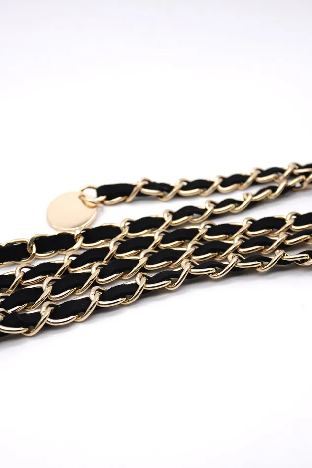Storets Jane Gold Chain Belt Women Others