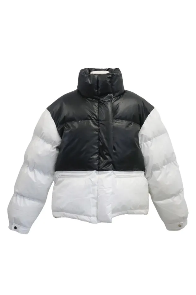 Storets Joyce Color Block Puffer Coat Women Jackets and Coats