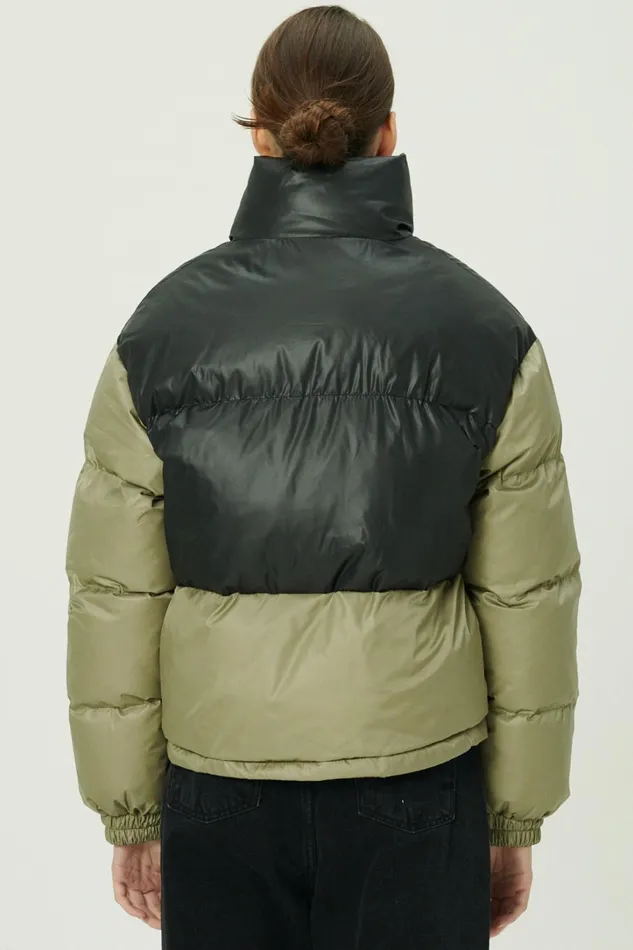 Storets Joyce Color Block Puffer Coat Women Jackets and Coats
