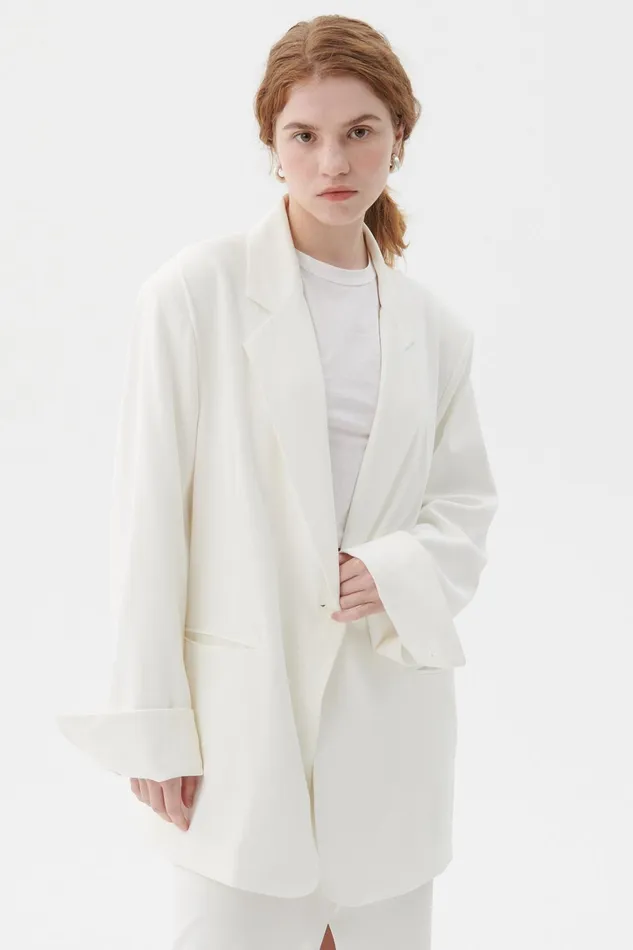 Storets Kelcey Oversized Blazer Women Blazer Storets Kelcey Oversized Blazer Women Blazer