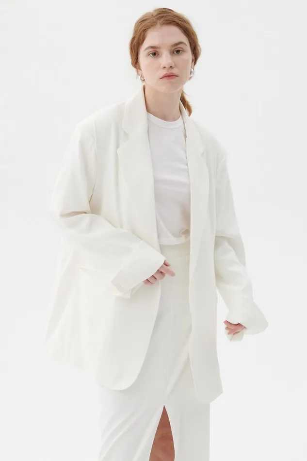 Storets Kelcey Oversized Blazer Women Blazer Storets Kelcey Oversized Blazer Women Blazer