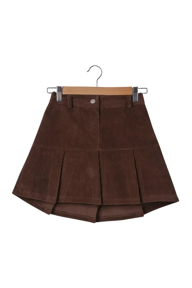 Storets Kyla Corduroy Mini Skort Women Skorts Storets Kyla Corduroy Mini Skort Women Skorts