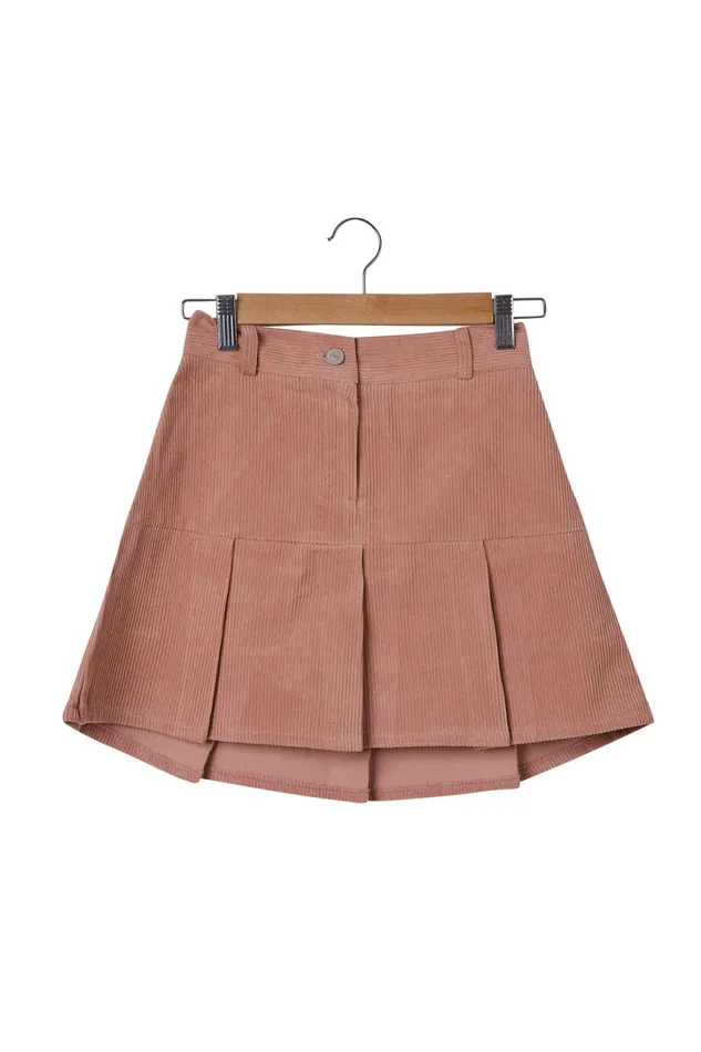Storets Kyla Corduroy Mini Skort Women Skorts Storets Kyla Corduroy Mini Skort Women Skorts