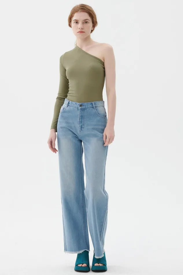 Storets Levi One Shoulder Top Women Tops Storets Levi One Shoulder Top Women Tops