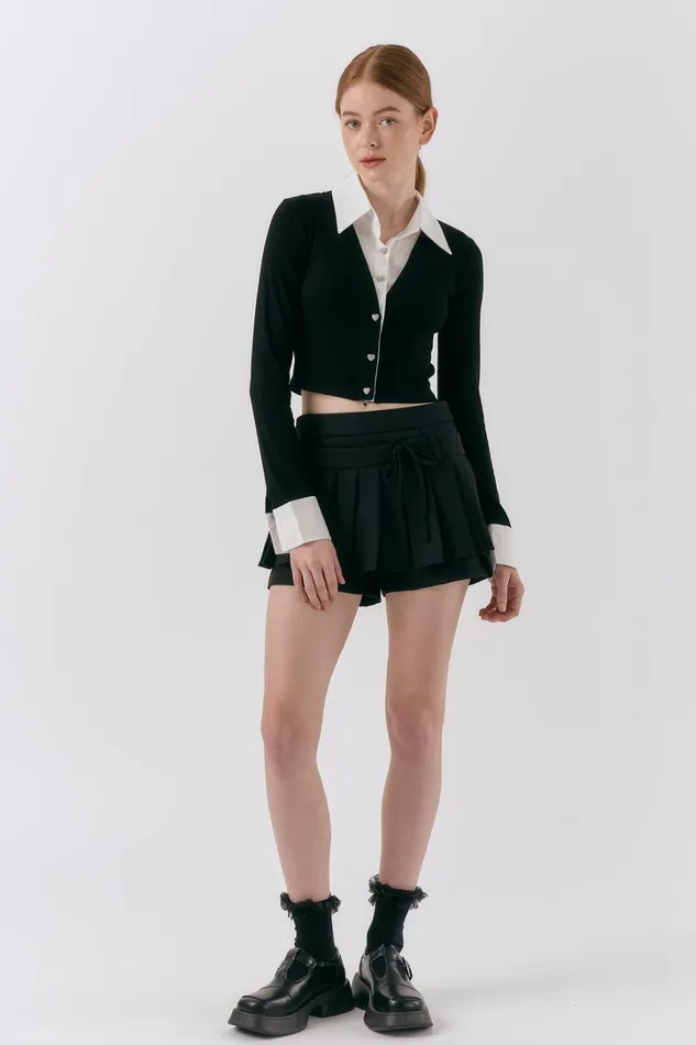 Storets Miley Pleated Skort Women Skirts Storets Miley Pleated Skort Women Skirts