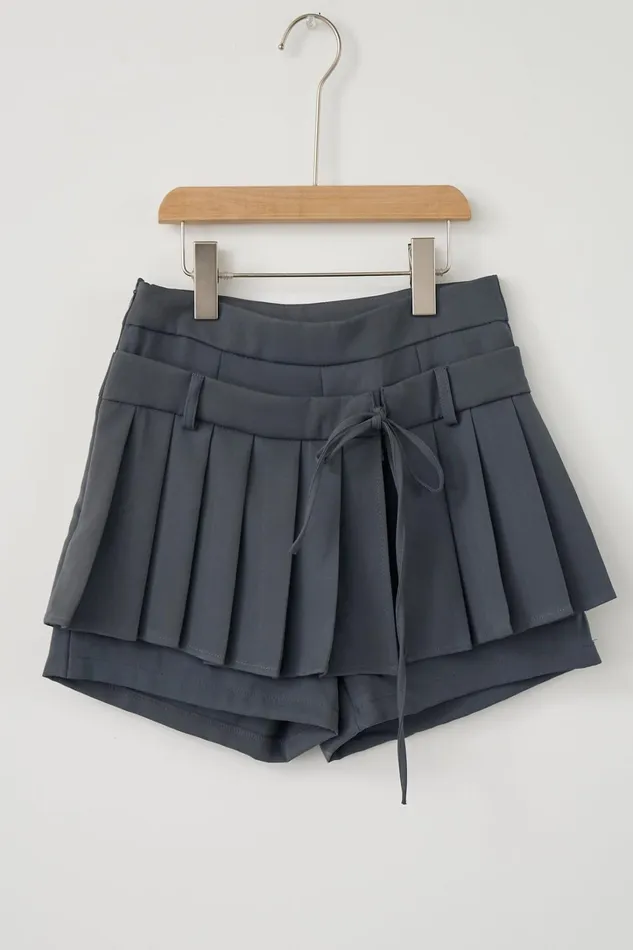 Storets Miley Pleated Skort Women Skirts Storets Miley Pleated Skort Women Skirts
