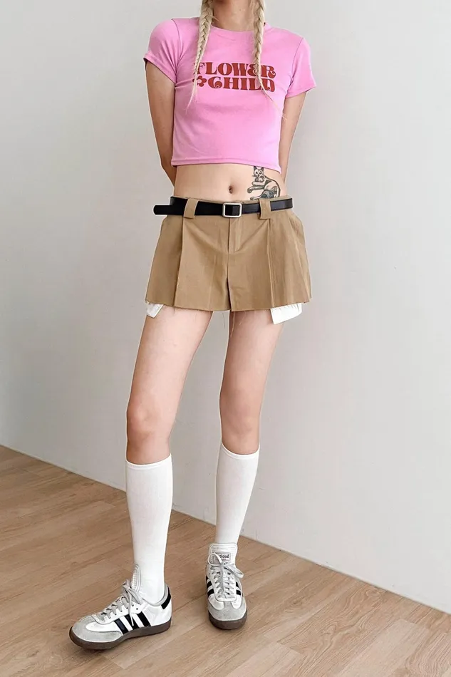 Storets Mindy Low Rise Shorts Women Skorts Storets Mindy Low Rise Shorts Women Skorts