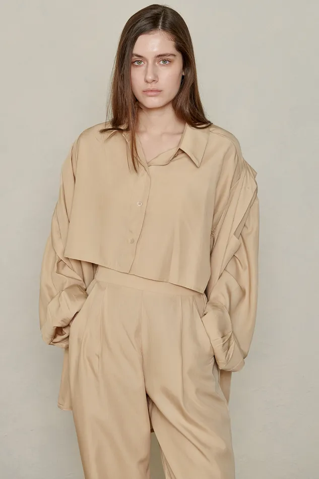 Storets MultiWay Layered Bamboo Shirt Women Shirts and Blouses