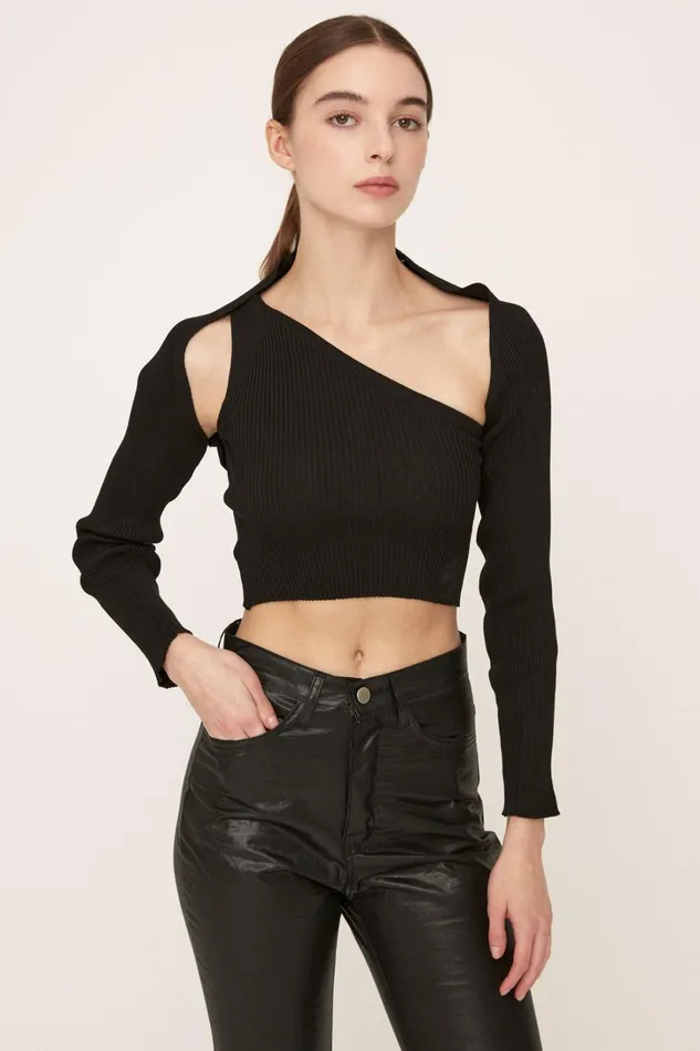 Storets Ricki Knitted Top Cardi Set Women Sweaters and Knitwears