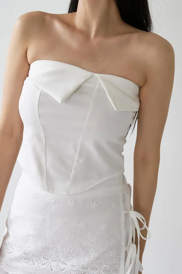 Storets Riley Strapless Top Women Tops
