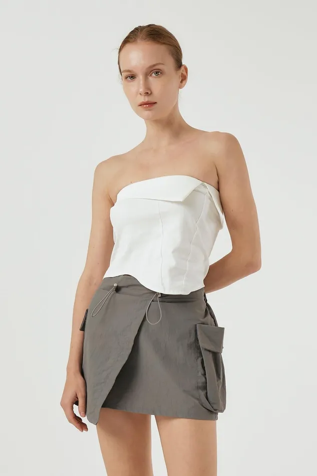 Storets Riley Strapless Top Women Tops Storets Riley Strapless Top Women Tops
