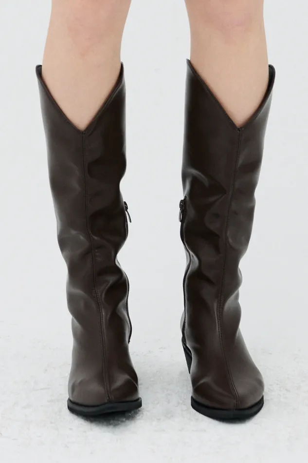 Storets Zei Pleather Western Boots Women Shoes